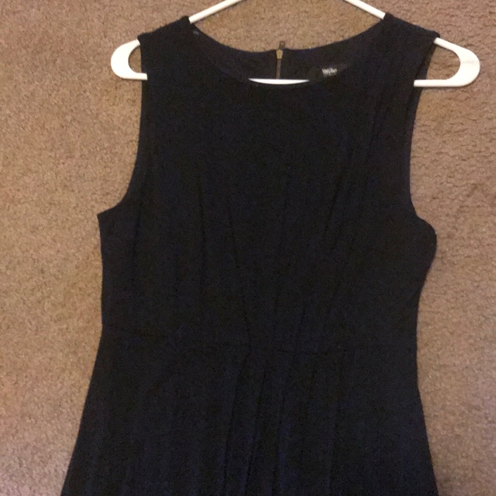 Black cotton dress xs